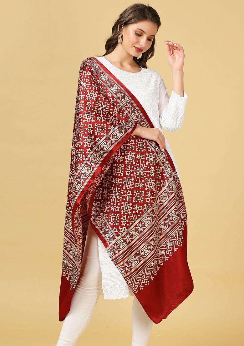 Ethnic Motifs Printed Block Print Dupatta