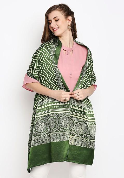 Printed Block Print Dupatta