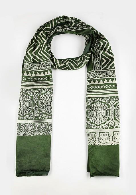 Printed Block Print Dupatta