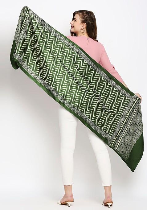 Printed Block Print Dupatta