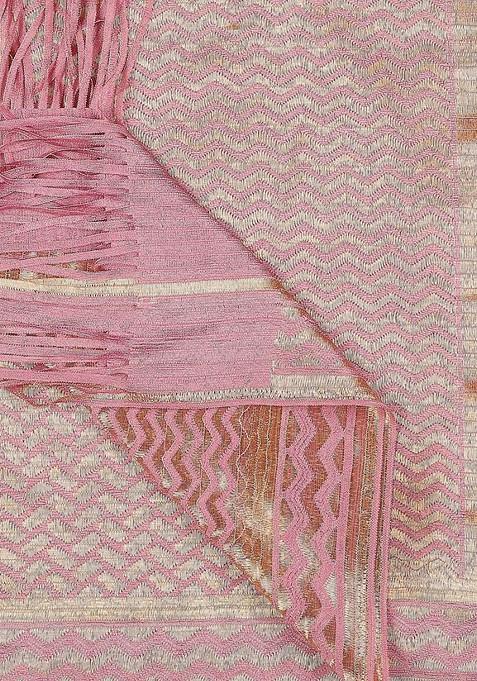 Ethnic Motifs Woven Design Dupatta