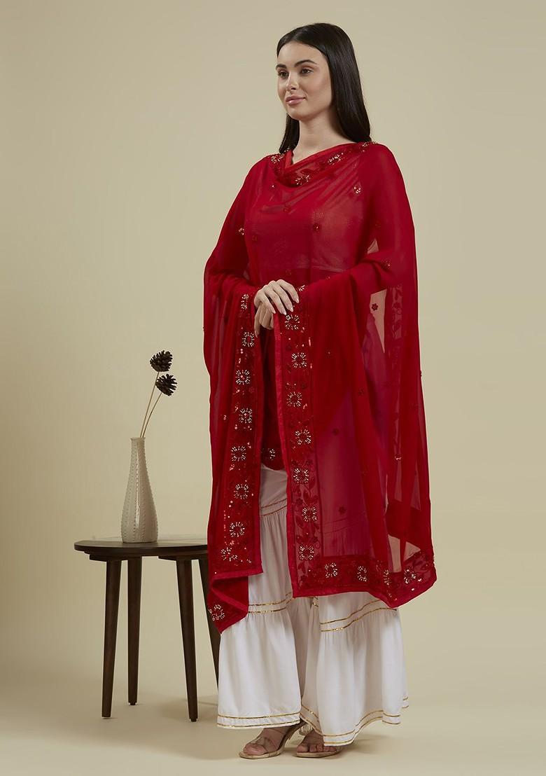 Embroidered Dupatta
