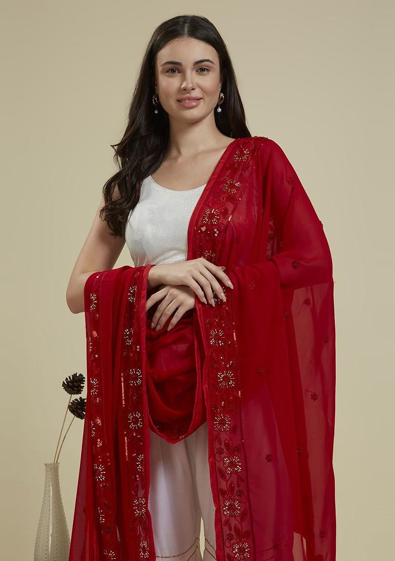 Embroidered Dupatta
