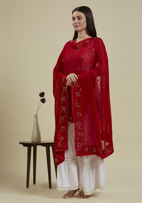 Embroidered Dupatta
