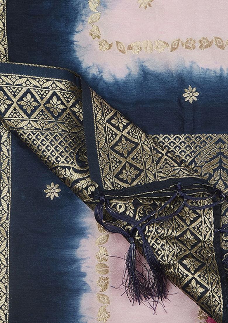 Ethnic Motifs Woven Design Dupatta