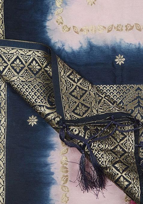 Ethnic Motifs Woven Design Dupatta