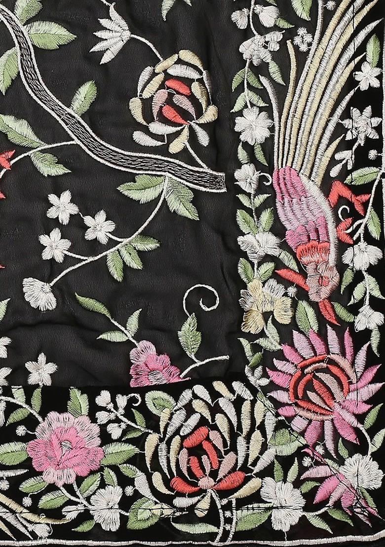 Floral Embroidered Dupatta