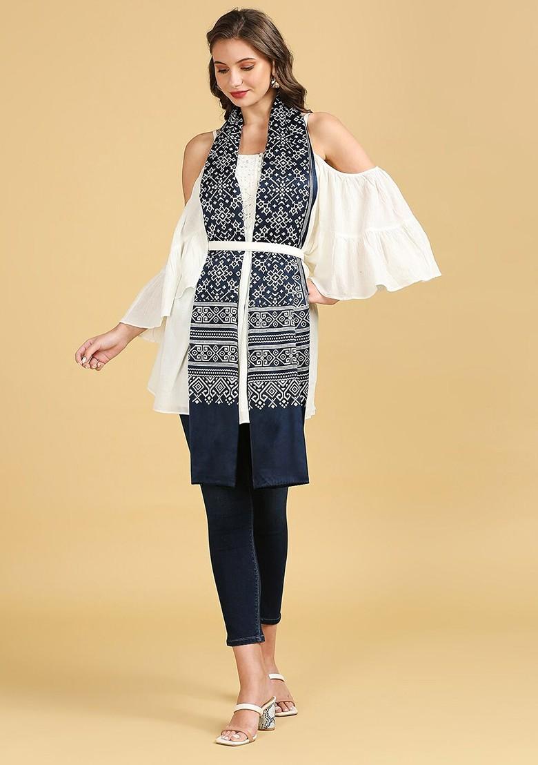 Ethnic Motifs Printed Block Print Dupatta