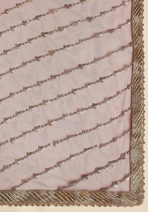 Ethnic Motifs Embroidered Dupatta