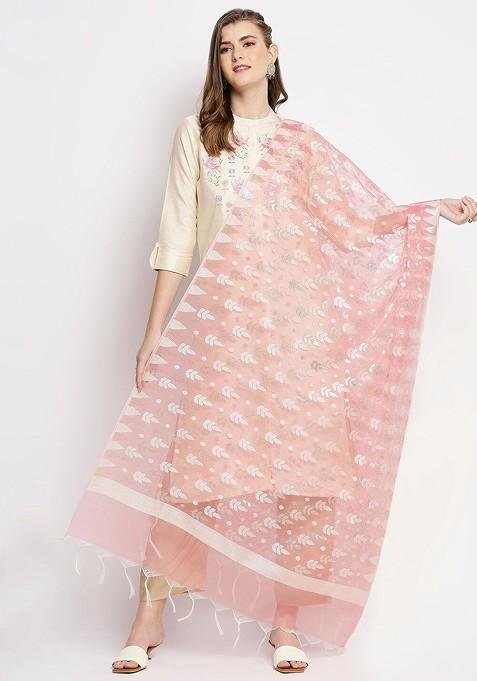 Woven Design Banarasi Dupatta