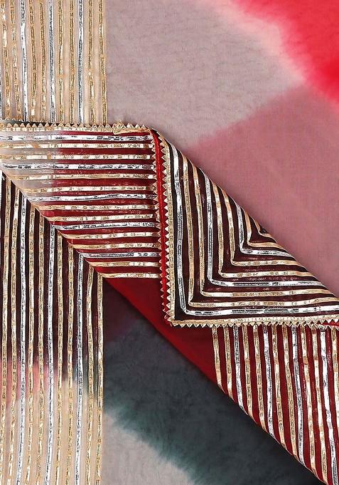 Organza Dupatta With Gotta Patti