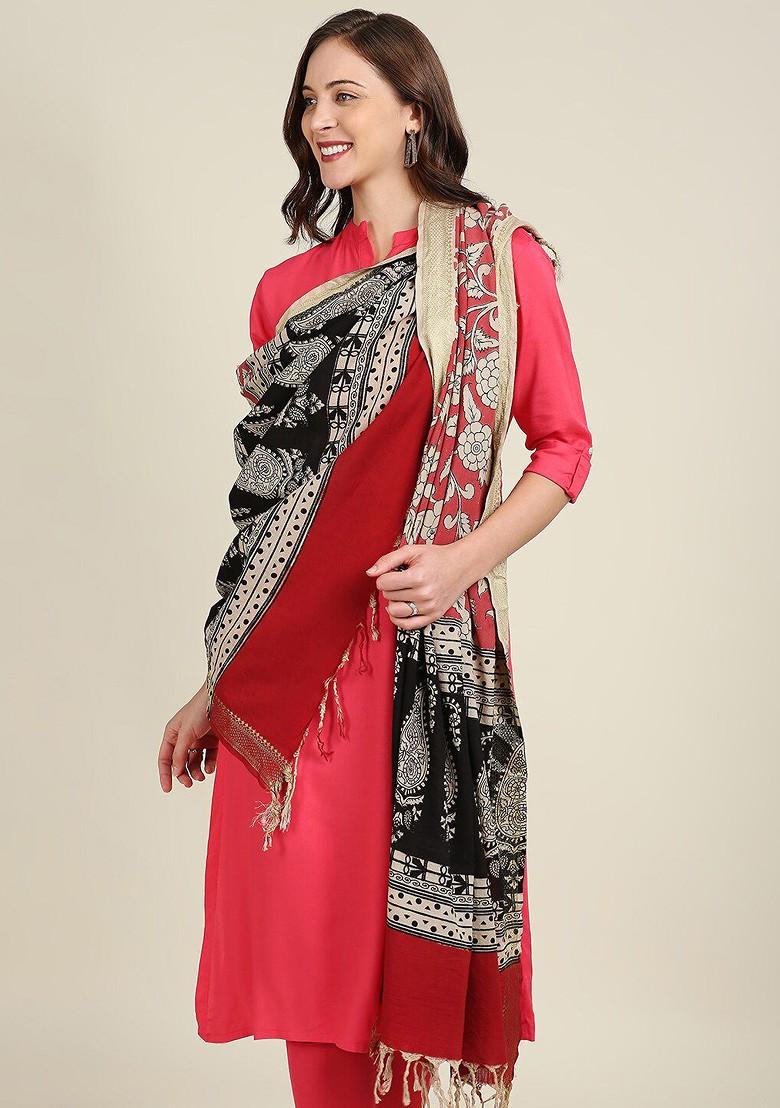 Printed Block Print Dupatta