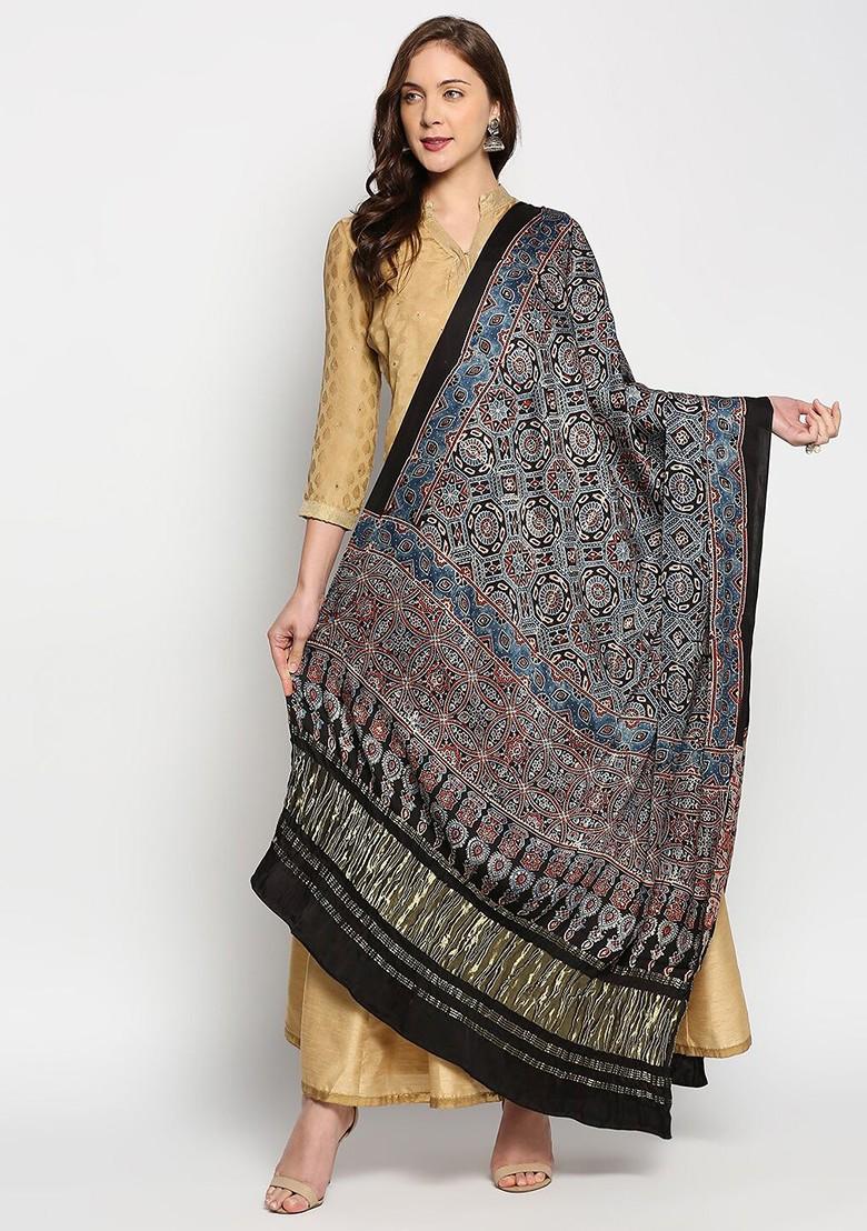 Printed Block Print Dupatta