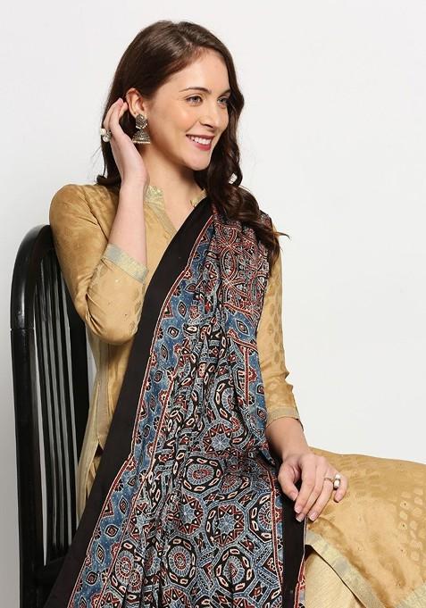 Printed Block Print Dupatta