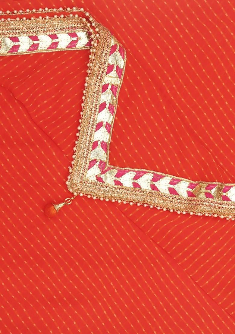 Printed Leheriya Dupatta