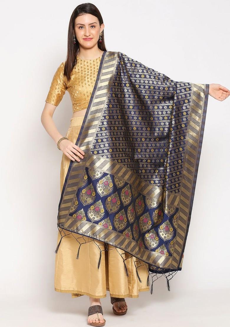 Woven Design Dupatta