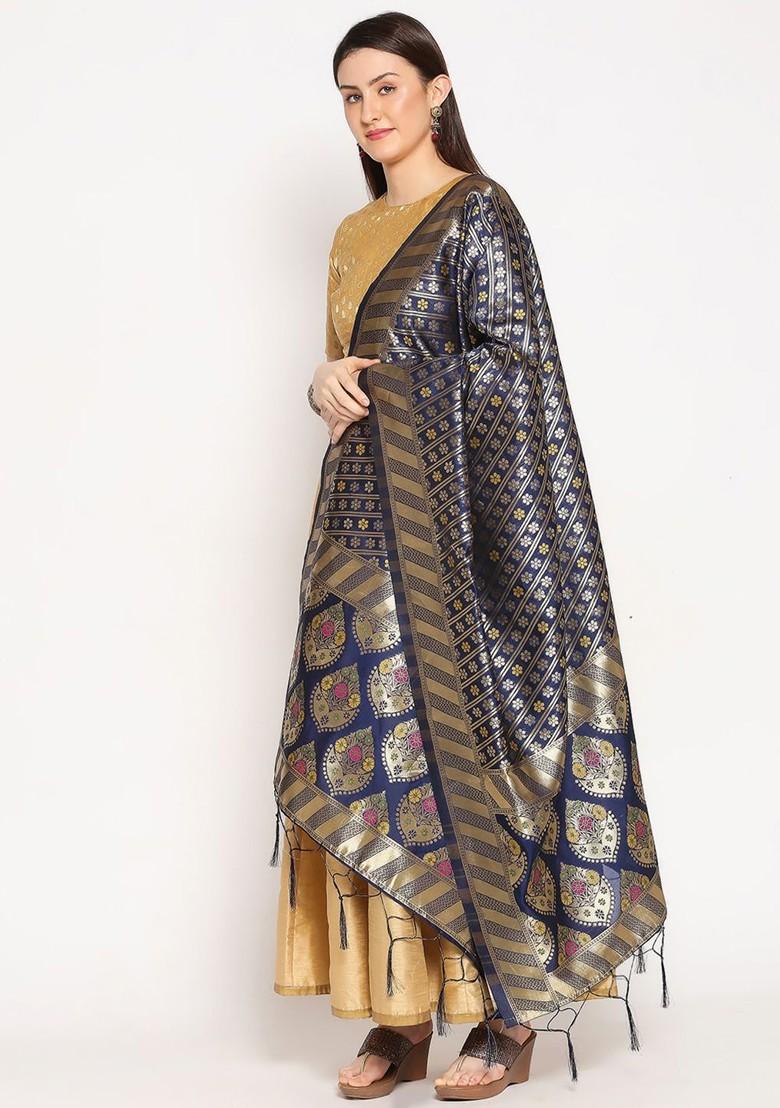 Woven Design Dupatta