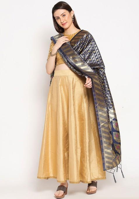 Woven Design Dupatta