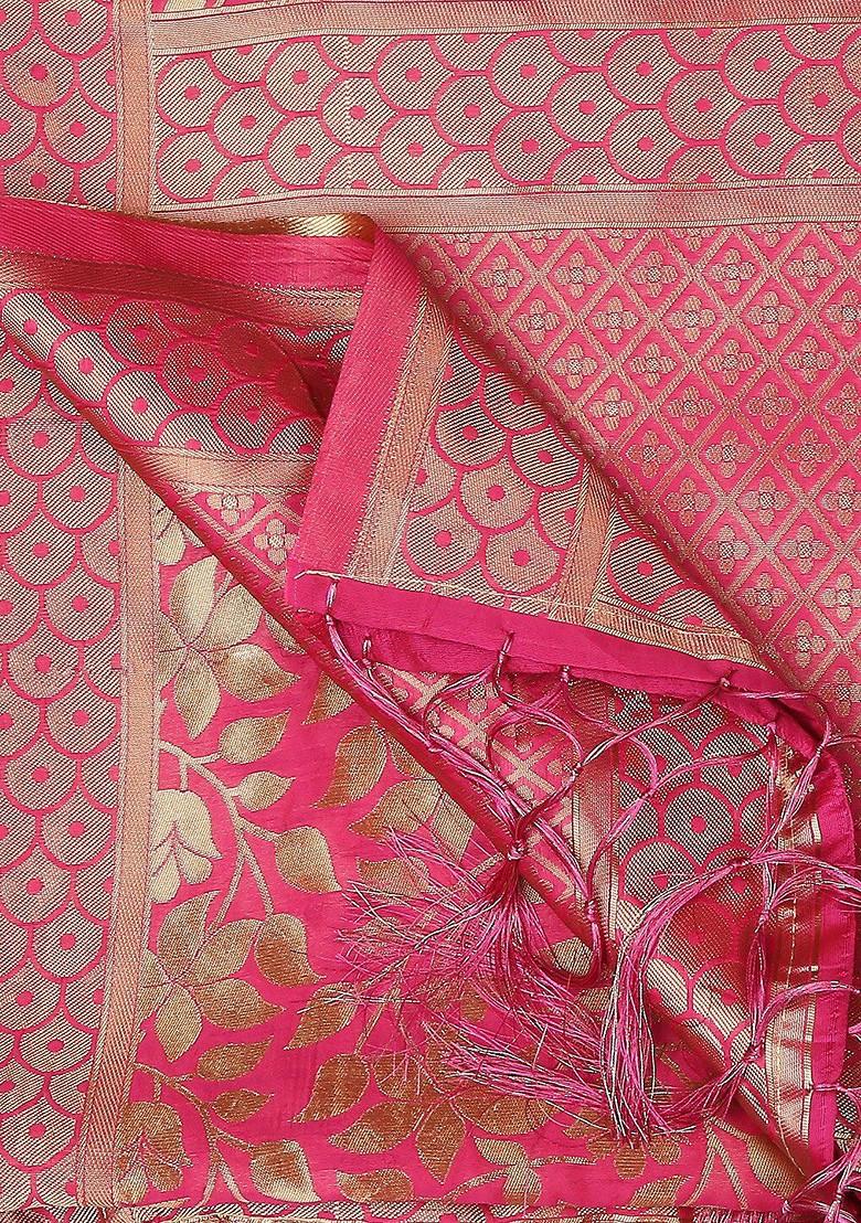 Woven Design Banarasi Silk Dupatta