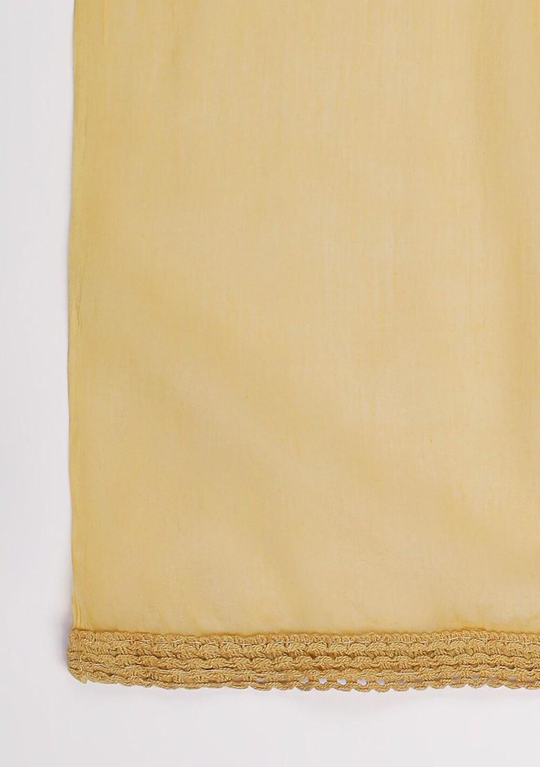 Khaki Pure Cotton Dupatta
