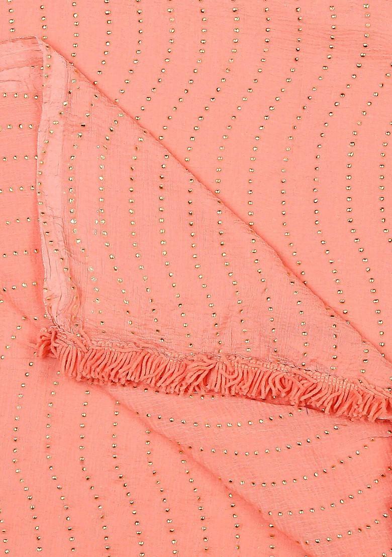 Embroidered Chiffon Dupatta