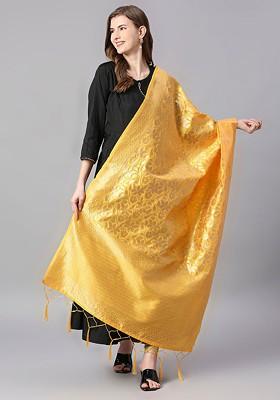 Woven Design Banarasi Silk Dupatta