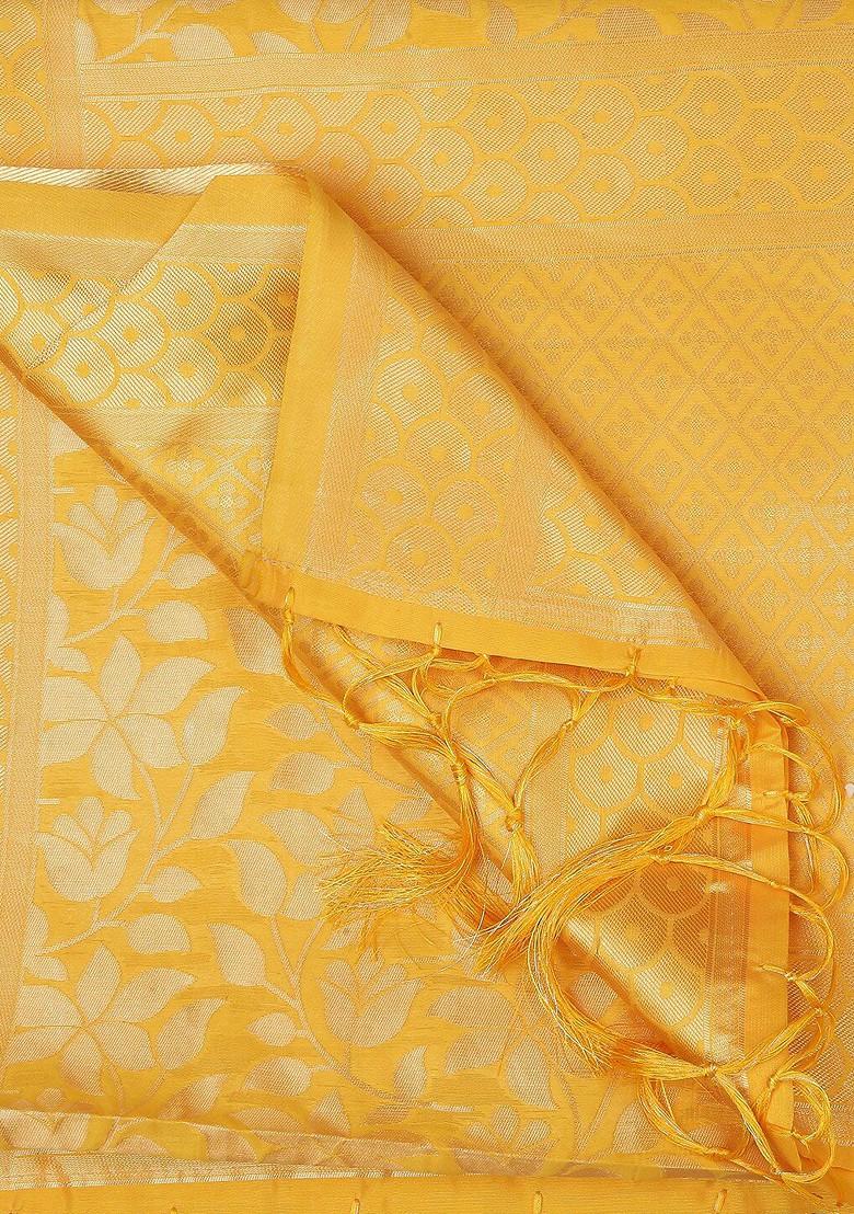 Woven Design Banarasi Silk Dupatta