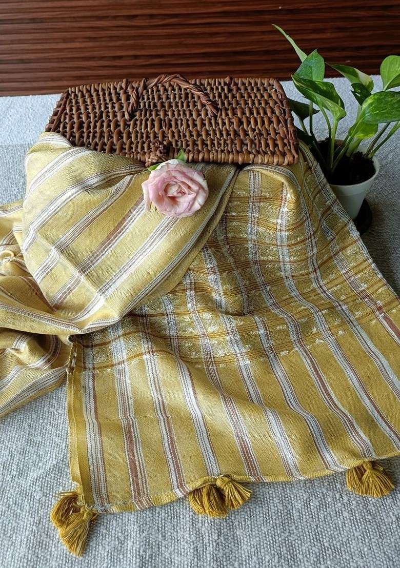 Women Striped Stole - Indya
