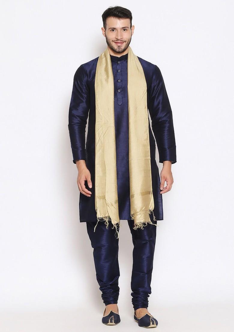 Men Gold Toned Dupatta