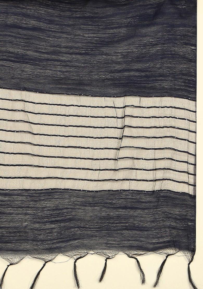 Woven Design Cotton Silk Dupatta With Sequin