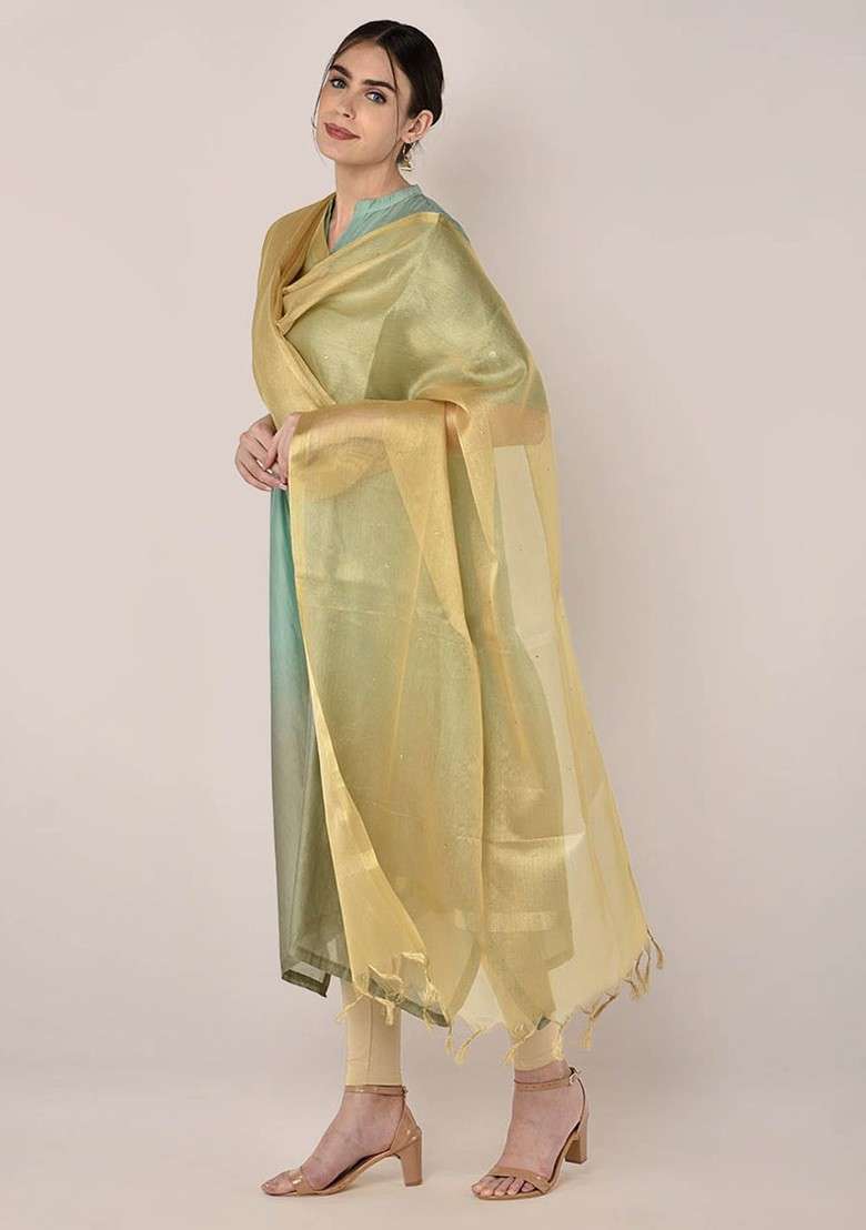Dupatta With Sequinned - Indya