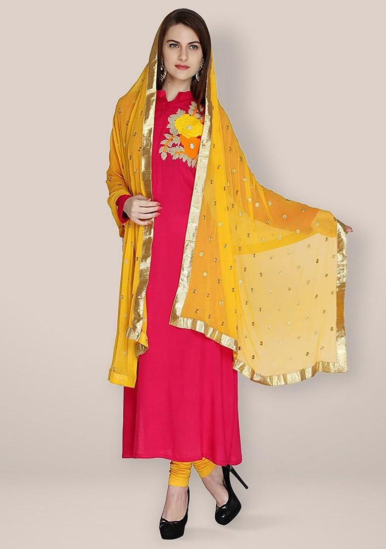 Embroidered Dupatta