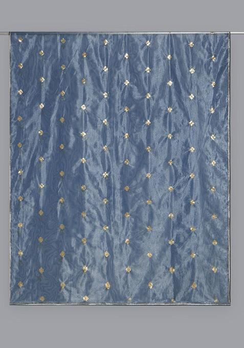 Embroidered Dupatta With Sequinned