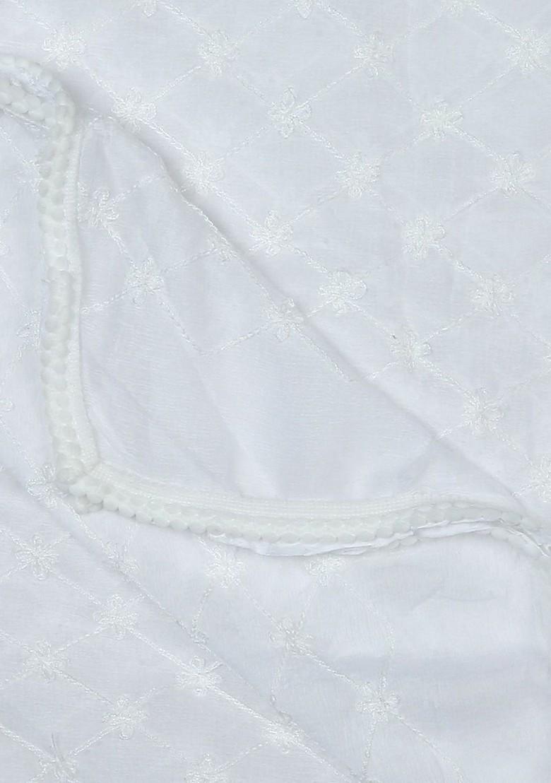 Embroidered Chiffon Dupatta