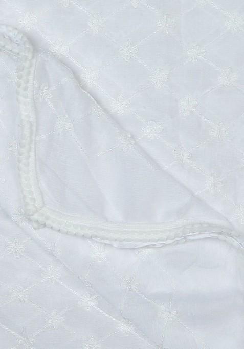 Embroidered Chiffon Dupatta