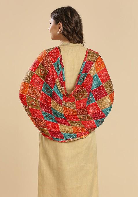Bandhani Printed Dupatta