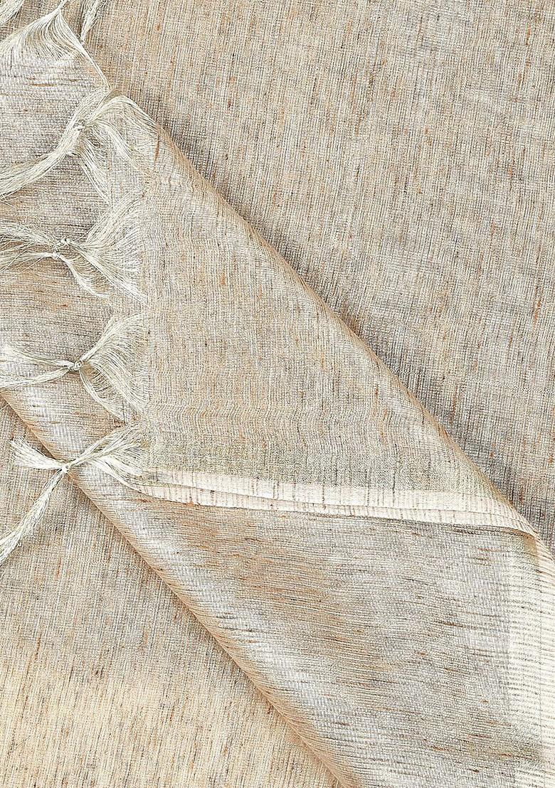 Tasselled Banarasi Silk Dupatta
