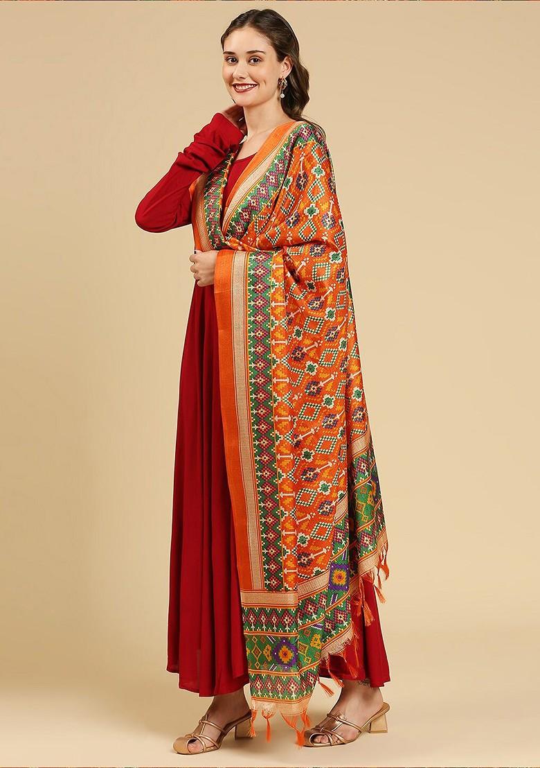 Ethnic Motifs Printed Dupatta