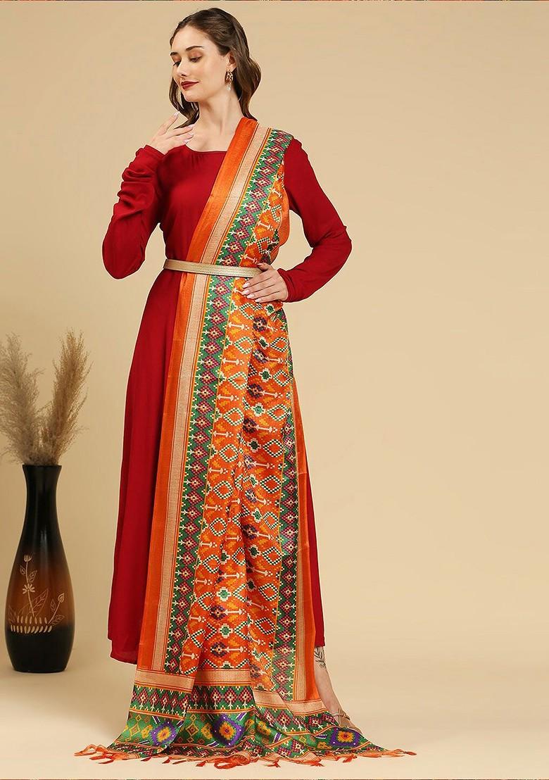 Ethnic Motifs Printed Dupatta