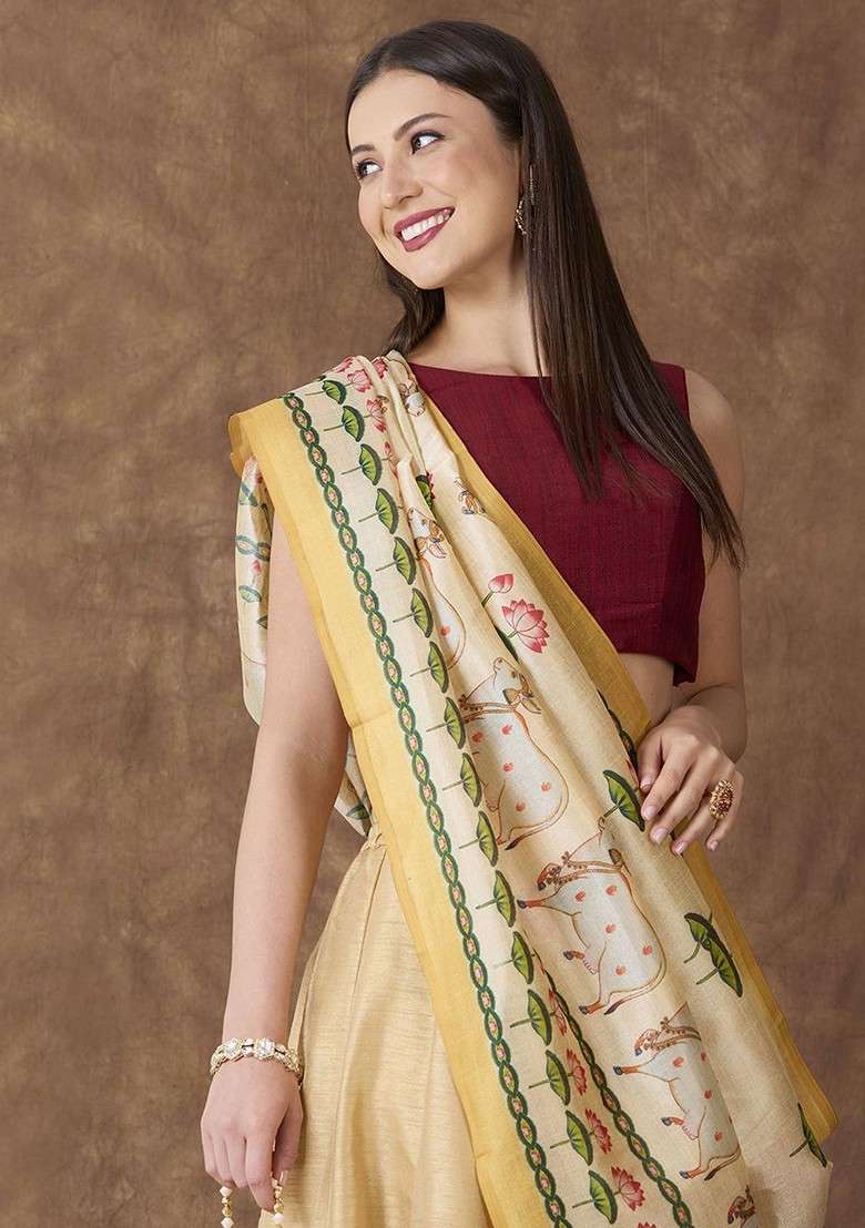 Ethnic Motifs Printed Dupatta - Indya