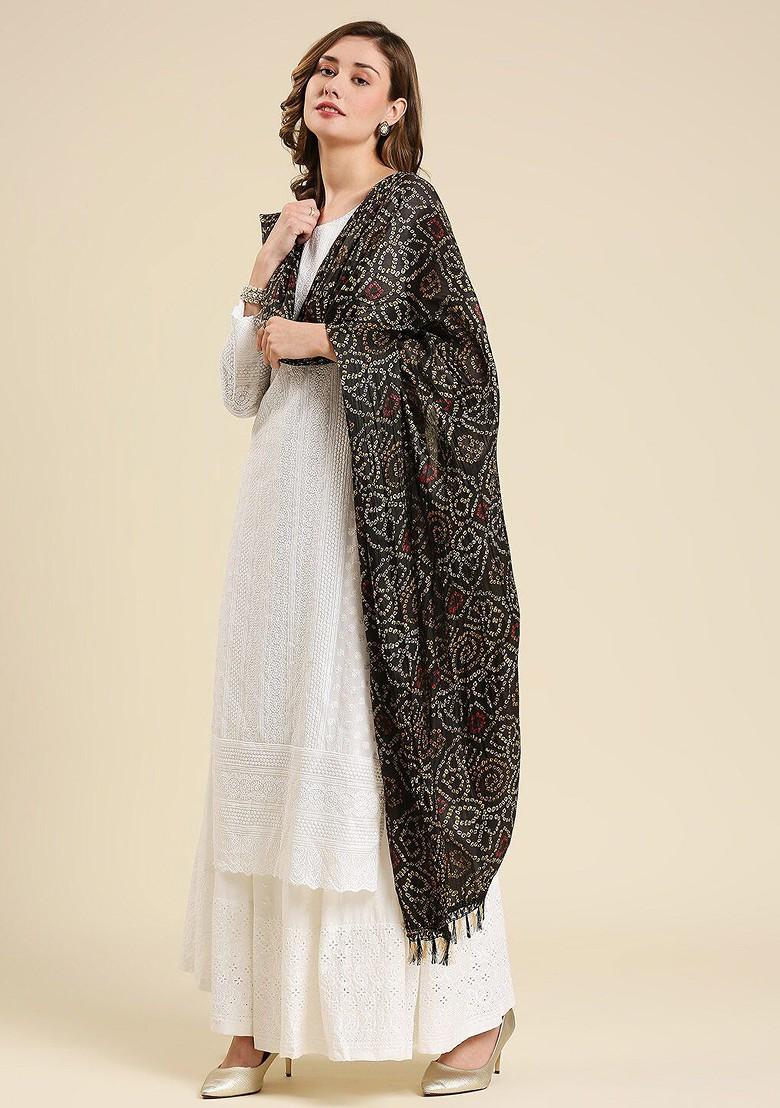 Printed Bandhani Dupatta