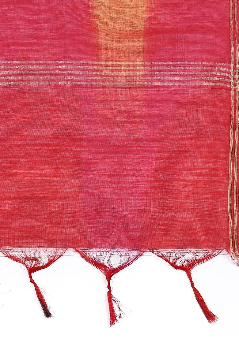 Multicoloured Woven Design Dupatta