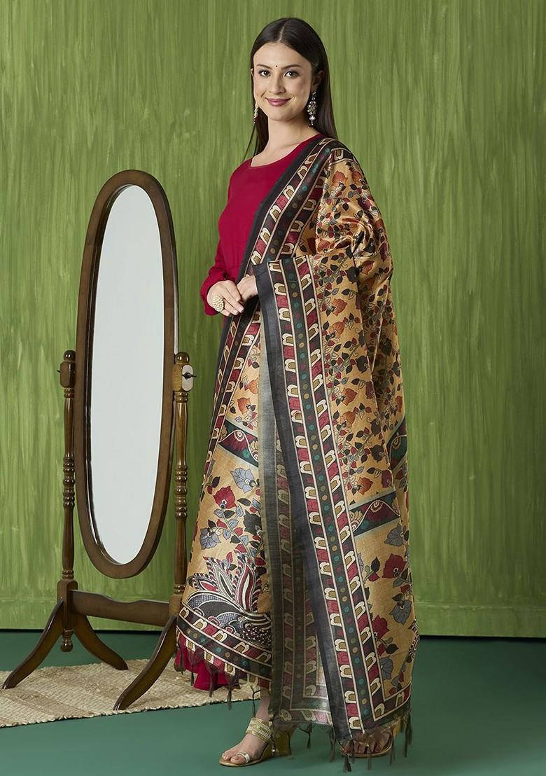 Ethnic Motifs Printed Dupatta
