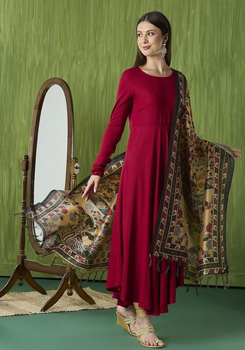 Ethnic Motifs Printed Dupatta