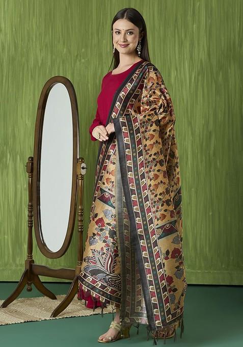 Ethnic Motifs Printed Dupatta