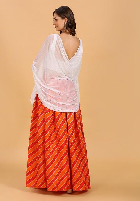 Embroidered Chiffon Dupatta