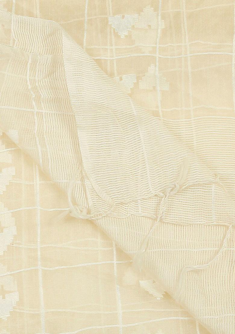 Woven Design Organza Dupatta