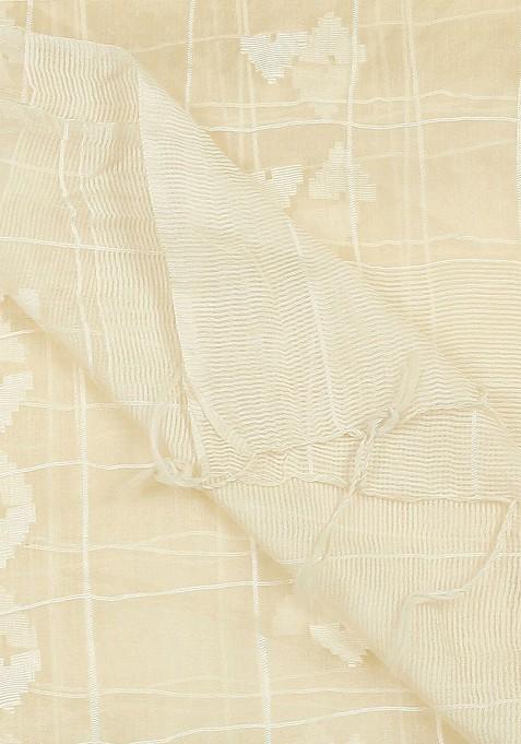 Woven Design Organza Dupatta