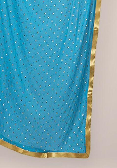 Embellished Taping Detailed Dupatta