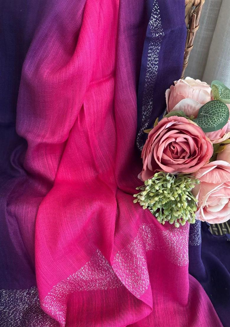 Women Dyed Ombre Stole